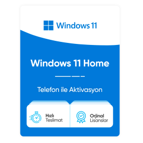 Windows 11 Home – Telefon Aktivasyon