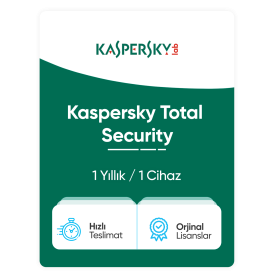 Kaspersky Total Security – 1 Yıllık