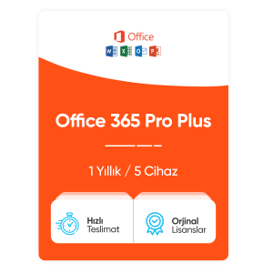 Microsoft Office 365 Türkçe Pro Plus (İsme Özel)